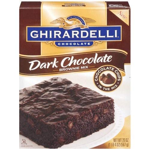 Ghiradelli Dark Chocolate Brownie Mix Pack Of 2