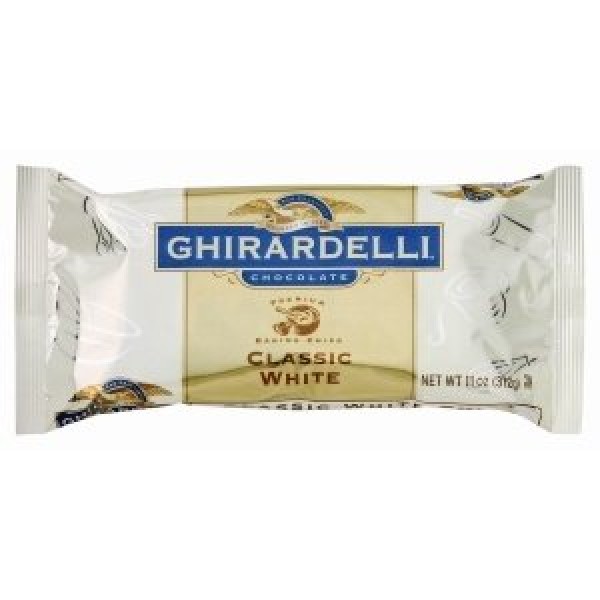 Ghirardelli Baking Chips, Classic White Chocolate, 11 oz