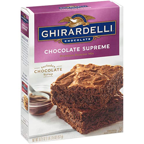 Ghirardelli Brownie Mix, Chocolate Supreme, 18.75 Oz