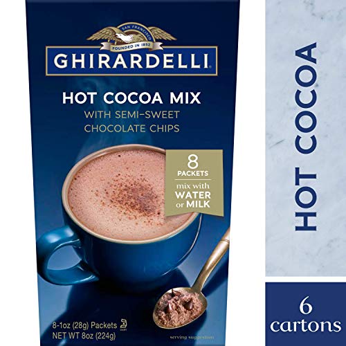 Ghirardelli Hot Cocoa, Rich Chocolate Pack Of 6