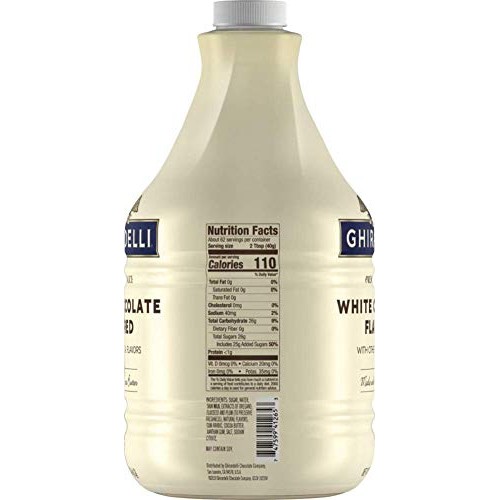Ghirardelli Chocolate Flavored Sauce, Classic White Chocolate, 8