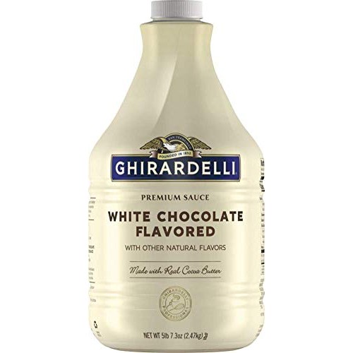 Ghirardelli Chocolate Flavored Sauce, Classic White Chocolate, 8