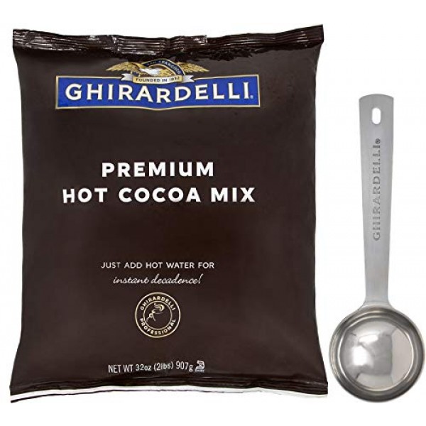 Ghirardelli Chocolate - Premium Hot Cocoa 2 lb pouch - with Excl...