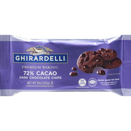 Ghirardelli Dark Chocolate Chip, 10 Oz