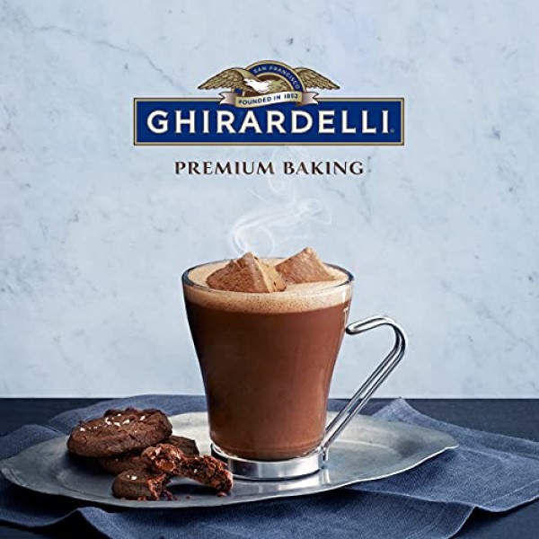 Ghirardelli Double Chocolate Premium Hot Cocoa, 10.5 Ounce Pack