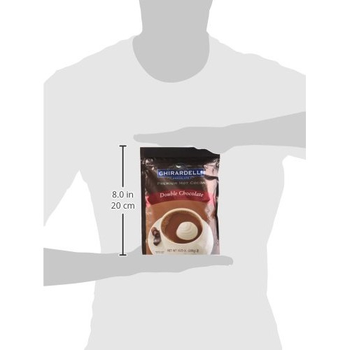 Ghirardelli Hot Cocoa Mix Double, 10.5 Oz, Pack Of 3