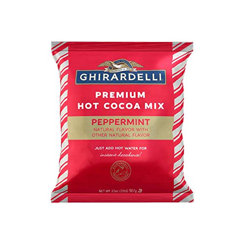 Ghirardelli Premium Hot Cocoa Mix, Peppermint Flavored, 32 Oz