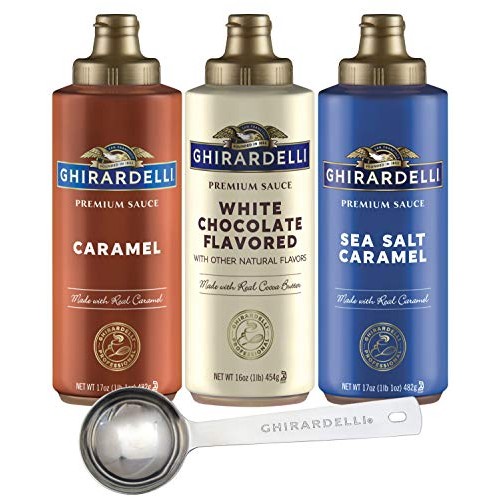 Ghirardelli - Sea Salt Caramel, White Chocolate And Caramel Flav