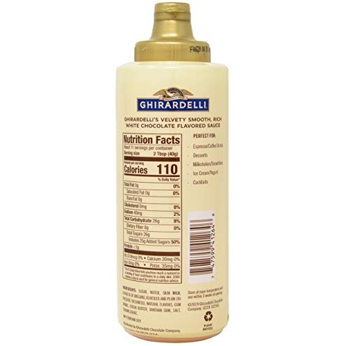 Ghirardelli Squeeze Bottles - Caramel, Chocolate &Amp; White Chocola