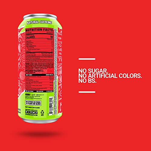 GHOST ENERGY Sugar-Free Energy Drink - 12-Pack, Cherry Limeade, ...