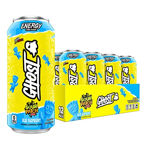 GHOST ENERGY Sugar-Free Energy Drink - 12-Pack, SOUR PATCH KIDS ...