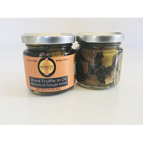 Giannetti Artisans Italian Sliced Black Truffles - Imported From