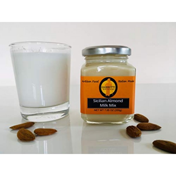 Giannetti Artisans Unsweetened Almond Milk Mix Paste 100% Groun