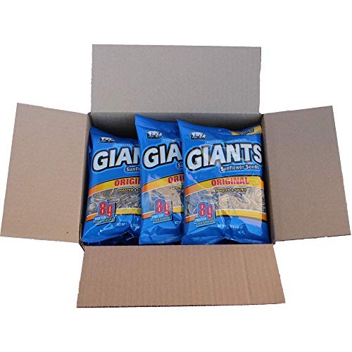 GIANTS Original Salted Jumbo Sized Sunflower Seeds 5.75-Ounce Ba...