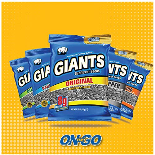 GIANTS Original Salted Jumbo Sized Sunflower Seeds 5.75-Ounce Ba...