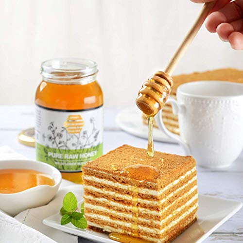 Gideon Spring Liquid Honey Wildflower Blossom, 100% Pure, Raw