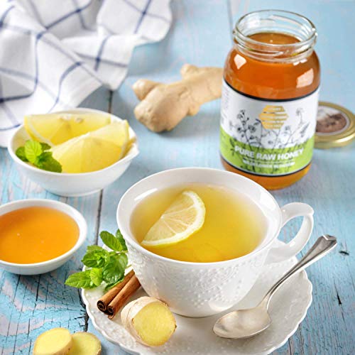 Gideon Spring Liquid Honey Wildflower Blossom, 100% Pure, Raw