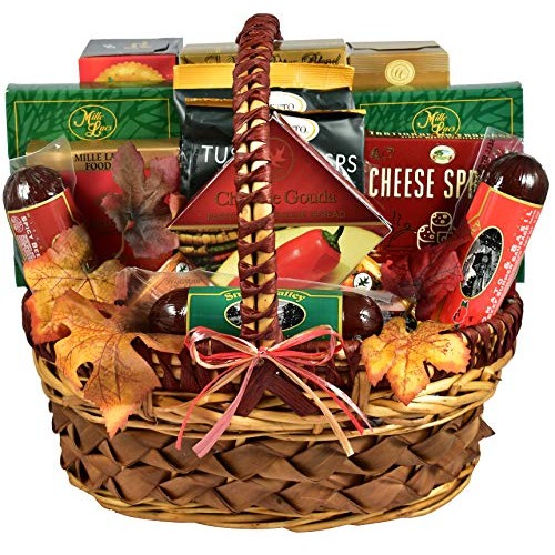 Gift Basket Village - A Cut Above, Fall Cheese And Sausage Gift