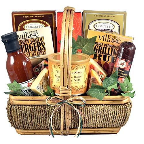 The GrillMaster, Deluxe A Grilling Gift Basket for Men