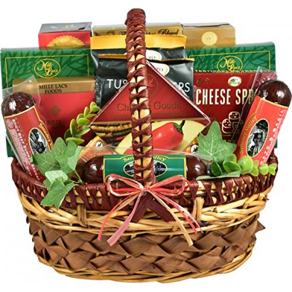 Gift Basket Village A Cut Above, Cheese And Sausage Gift Baskets