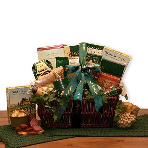 With Our Sincerest Sympathy Gift Basket