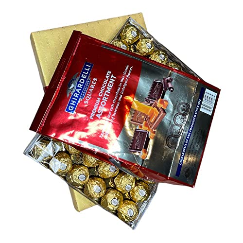 Gifts Arranged Assorted Fine Chocolates &Amp; Cheese Gift Basket -Fa