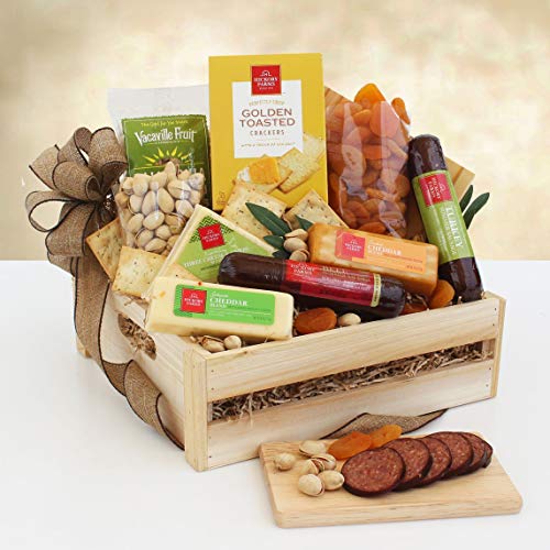 Meat, Cheese &Amp; Nuts Gift Assortment | Pistachios, Summer Sausage