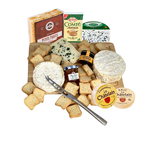 Giftworld Gourmet Cheese Sampler Gift Basket Imported From Franc