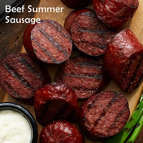 Ultimate Meat And Cheese Gift Basket, Summer Sausage, Salami, Ch