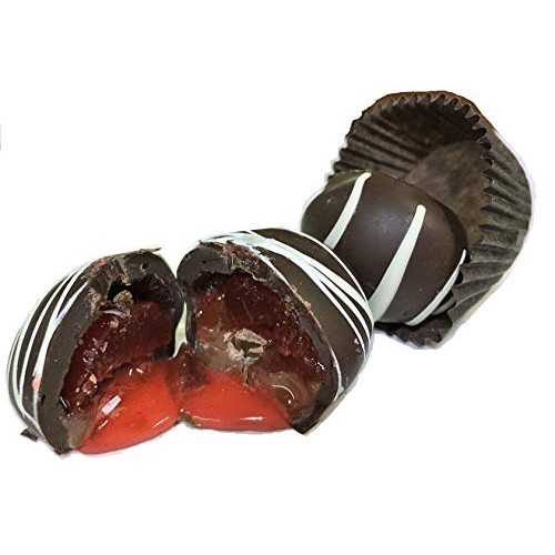 Gilbert Chocolates Dark Cherry Cordials - 8 Ounces Of Liquid Che