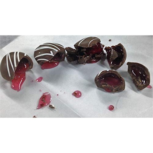 Gilbert Chocolates Dark Cherry Cordials - 8 Ounces Of Liquid Che