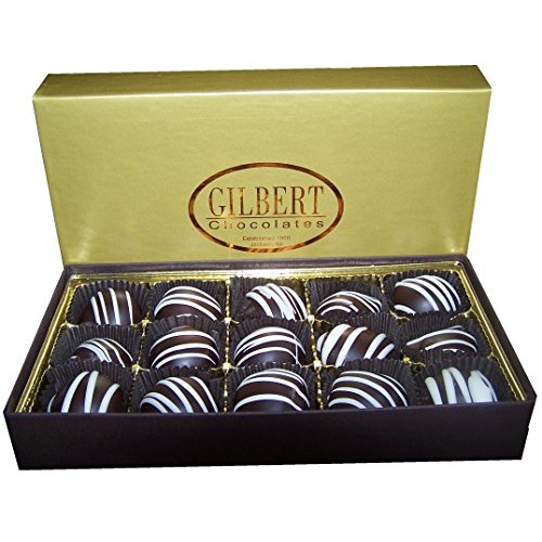Gilbert Chocolates Dark Cherry Cordials - 8 Ounces Of Liquid Che