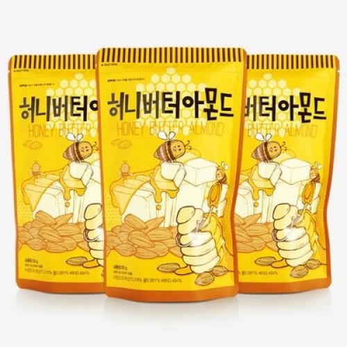 Honey Butter Almond 210G Pack Of 3