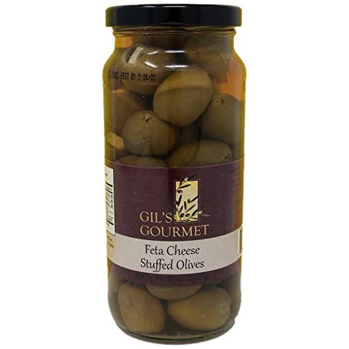 Gils Gourmet 10 Oz Feta Cheese Stuffed Olives