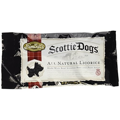 Gimbals Licorice Scottie Dogs, 11.5 Oz Sugar