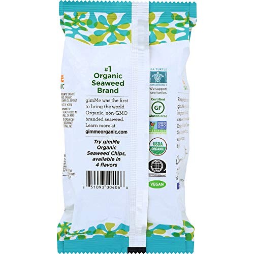 Gimme, Organic Roasted Seaweed Sea Salt .35 Oz