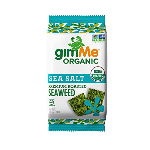 Gimme, Organic Roasted Seaweed Sea Salt .35 Oz