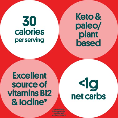 gimMe - Chili Lime - 6 Count - Organic Roasted Seaweed Sheets - ...