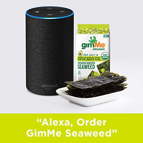 Gimme Organic Roasted Seaweed - Sea Salt &Amp; Avocado Oil - 12 Coun