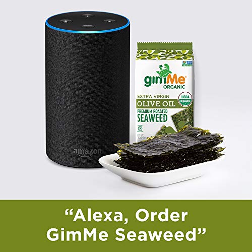 Gimme Organic Roasted Seaweed Sheets - Extra Virgin Olive Oil -
