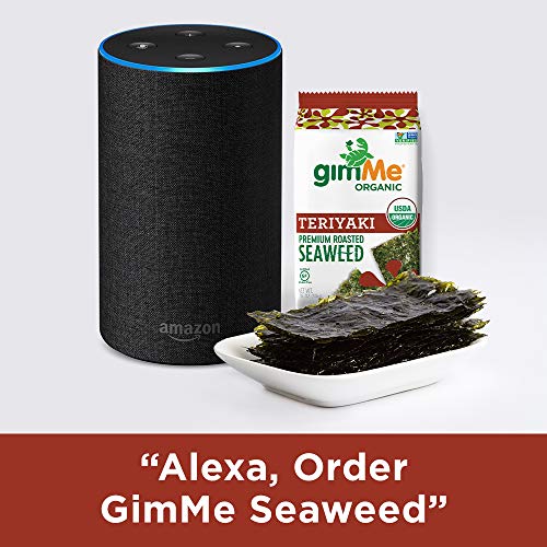 Gimme Organic Roasted Seaweed Sheets - Teriyaki - 12 Count - Ket