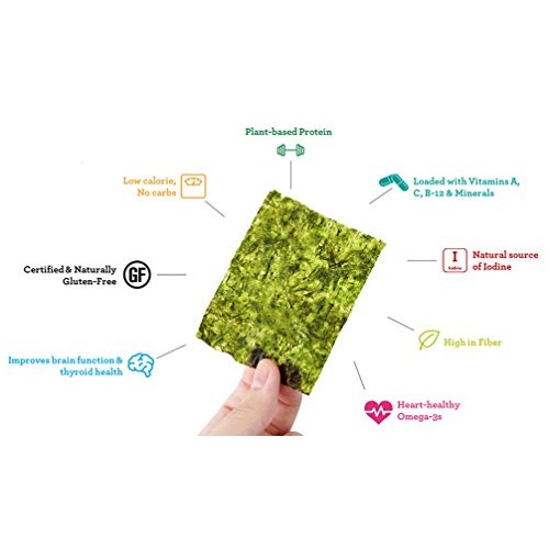 Gimme, Organic Roasted Seaweed Tstd Sesame .35 Oz