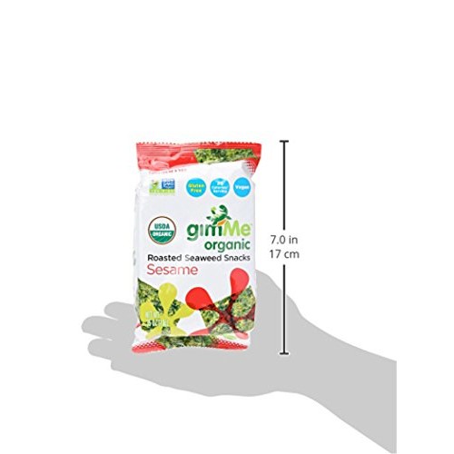 Gimme, Organic Roasted Seaweed Tstd Sesame .35 Oz