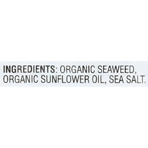 Gimme Seaweed Organic Premium Roasted Seaweed Snacks, Sea Salt, ...