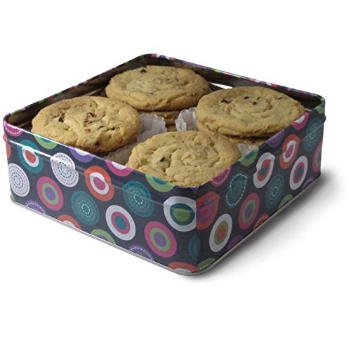 Fresh Baked Chocolate Chip Cookie Tins, Comes In Multiple Sizes