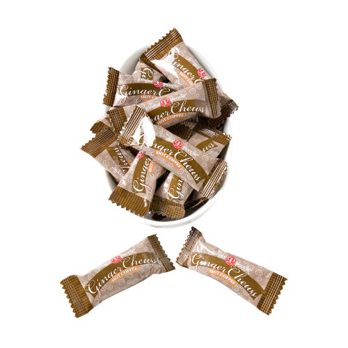 The Ginger People Gin Gins Hot Chewy Ginger Candy 3Oz 6 Pack