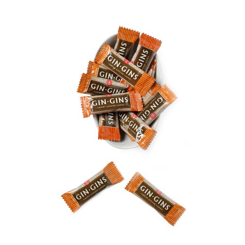 The Ginger People Gin Gins Hot Chewy Ginger Candy 3Oz 6 Pack
