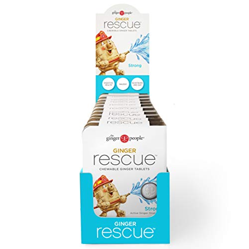 Ginger People The Rescue Chewable Tablets 5.5 Ounce, Strong, 240