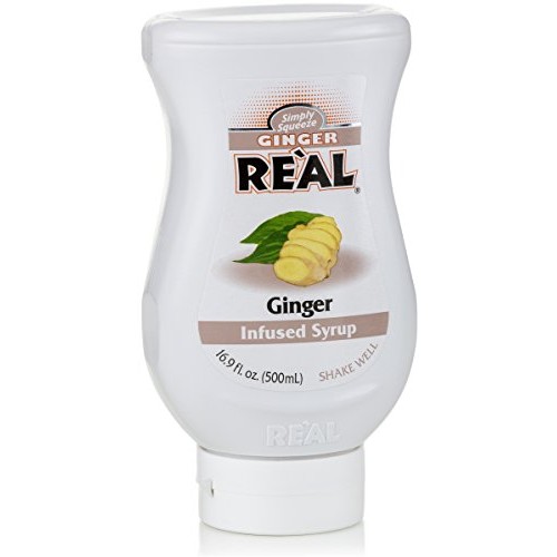 Ginger Reàl, Ginger Infused Syrup, 16.9 Fl Oz Squeezable Bottle