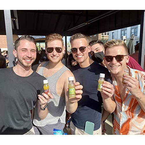 GingeRx Ginger Shots Orange Flavor | USDA Organic Ginger Juice |...